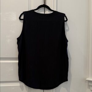 Lululemon Brunswick Muscle Tank Top Size 12 Black